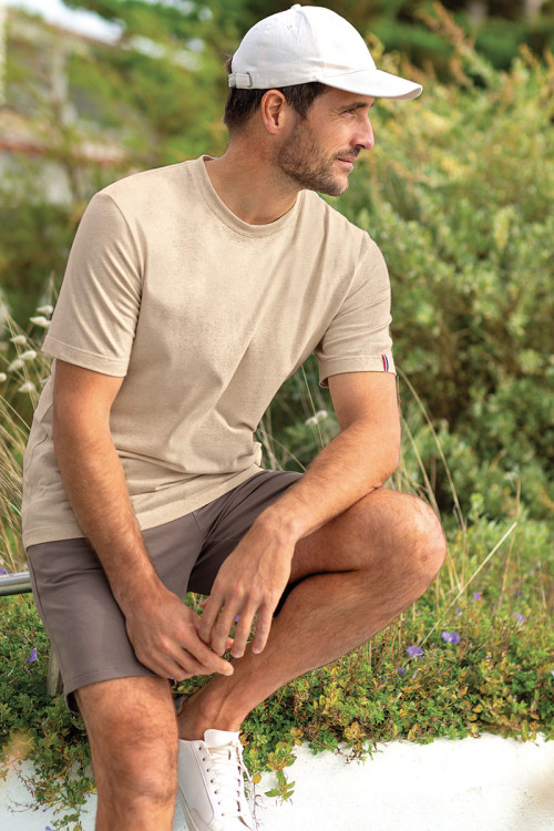 Tee-shirt coton et lin · Eugene