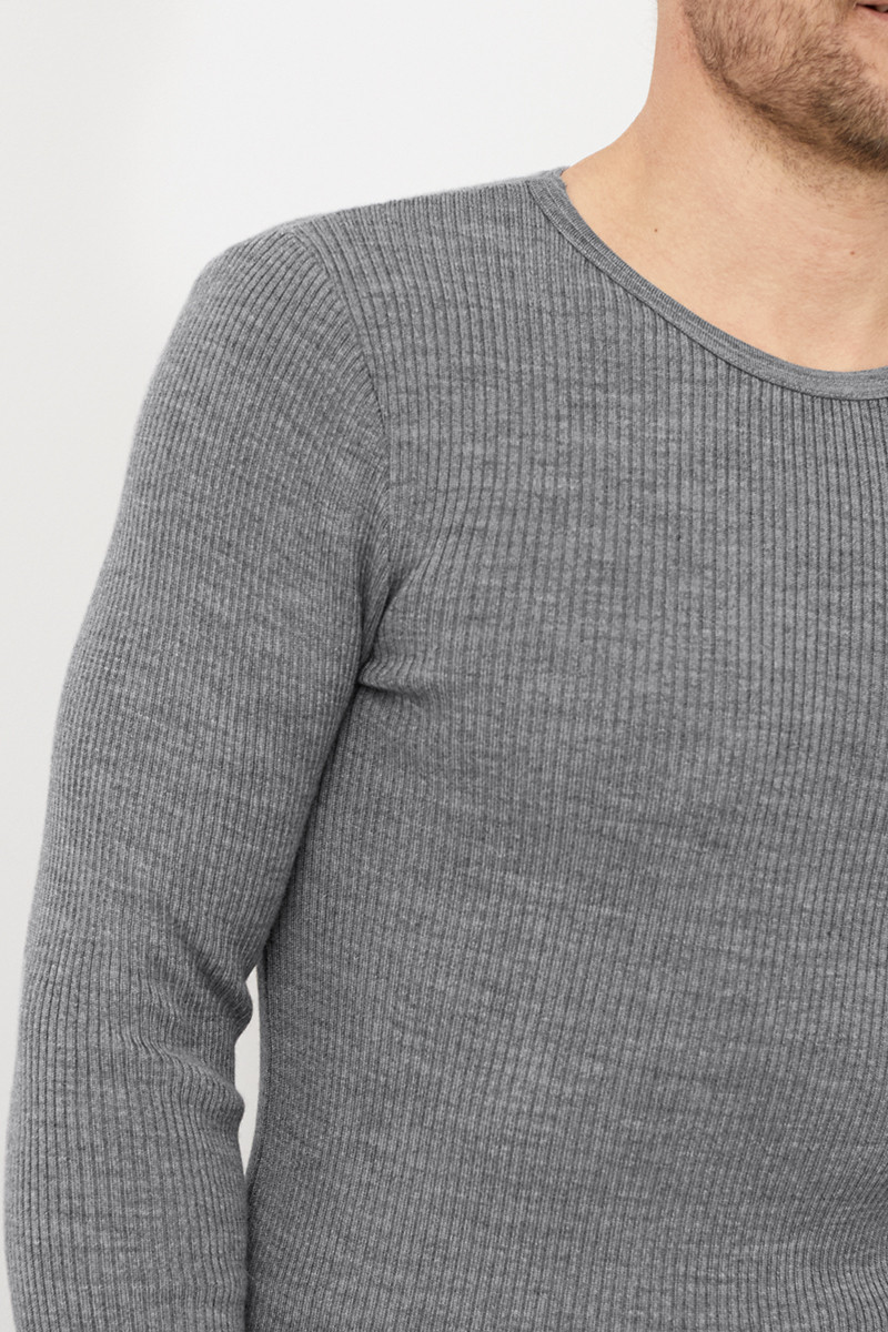 Tee-shirt thermique en laine · Jean Lafrançaise