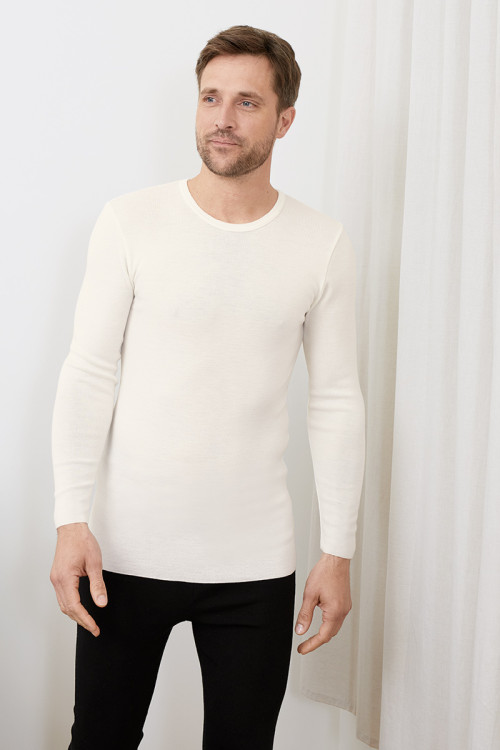 Tee-shirt fin en laine · Octave Lafrançaise 2