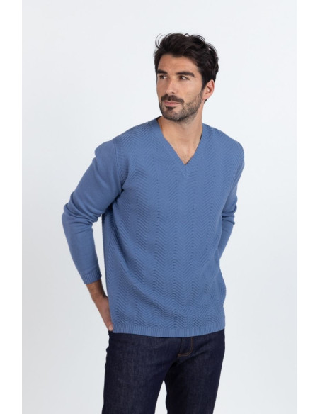 Pull chevrons · Fernand Lafrançaise
