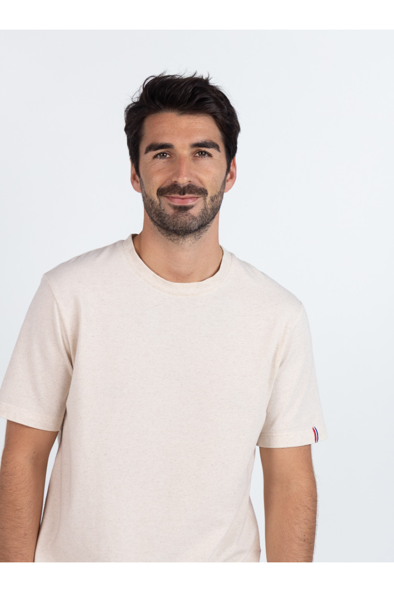 Tee-shirt coton et lin · Eugene Lafrançaise