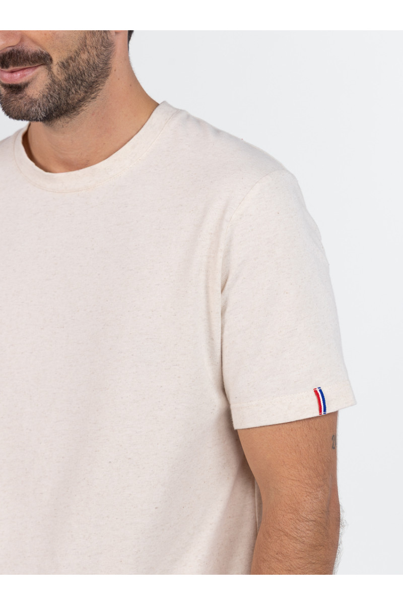 Tee-shirt coton et lin · Eugene Lafrançaise