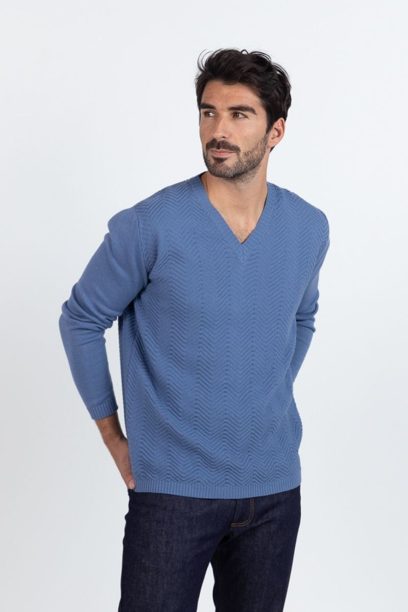 Pull laine mérinos · Maurice Lafrançaise